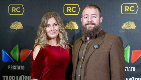 Au&scaron;ra &Scaron;tukytė ir Dmitrijus Rodinas