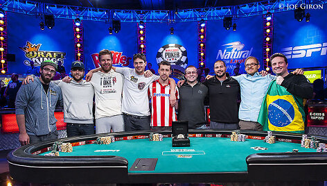 WSOP finalininkai