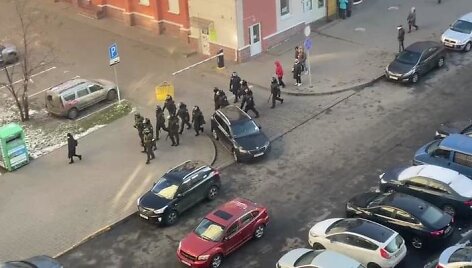 Protestai ir are&scaron;tai Minske