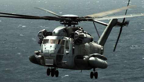 Sunkusis sraigtasparnis CH-53E „Super Stallion“