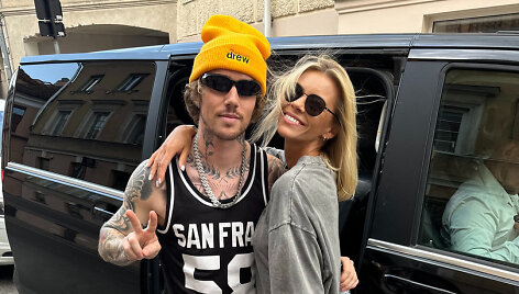 Agnė Ravinskienė ir Justino Bieberio antrininkas