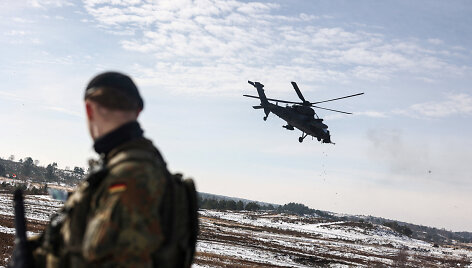NATO karinės pratybos Vokietijoje / Liesa Johannssen / REUTERS