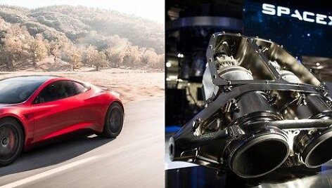 &bdquo;Tesla Roadster&ldquo; skraidys?