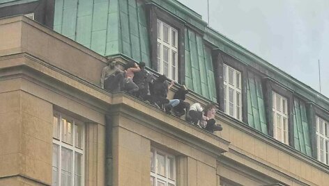 Iki dantų apsiginklavęs Prahos &scaron;aulys nu&scaron;ovė 13 žmonių
