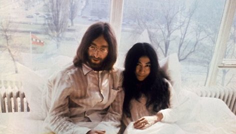 Johnas Lennonas ir Yoko Ono