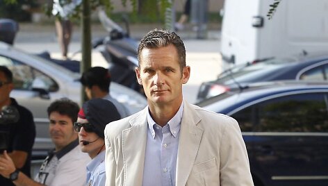 Ispanijos karaliaus Juano Carloso žentas Inaki Urdangarinas 