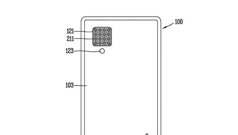 LG patentas 16 lęšių telefono kameros sistemai