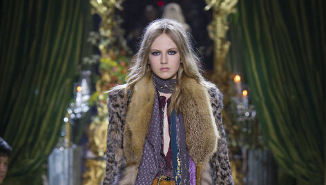 &bdquo;Roberto Cavalli&ldquo; 2016 m. rudens-žiemos kolekcijos modelis