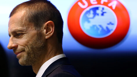 UEFA prezidentas Aleksandras Čeferinas
