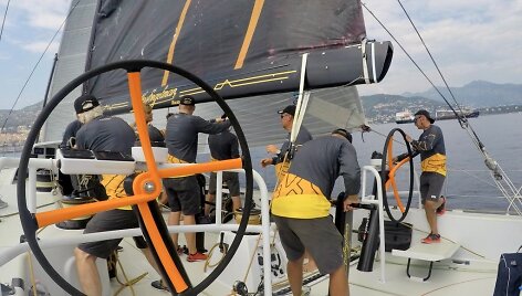&bdquo;Ambersai2&ldquo; fini&scaron;avo Palermo-Monte Karlo regatoje