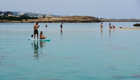 Paplūdimys Kipre / Petros Karadjias / AP