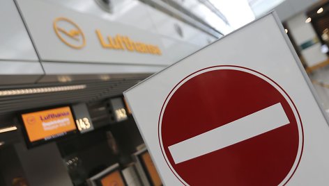 „Lufthansa“ pilotai paskelbė streiką Vokietijoje