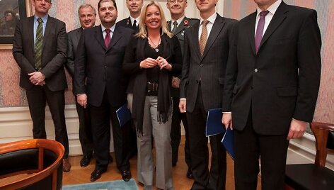 Susitikimas su Nyderlandų Karalystės gynybos ministre Jeanine Hennis-Plasschaert 
