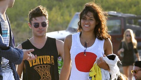 Zacas Efronas ir Michelle Rodriguez