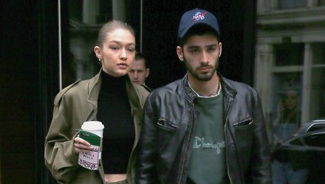 Modelis Gigi Hadid ir atlikėjas Zaynas Malikas