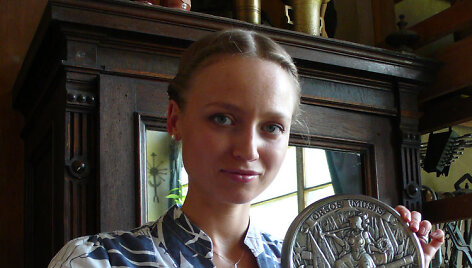 Medalių kūrėja Lina Kalinauskaitė