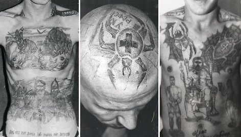 Rusijos nusikaltėlių koduotos tatuiruotės