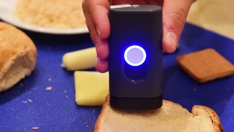 Prietaisas &bdquo;DietSensor&ldquo;, pristatytas CES 2016 parodoje Las Vegase