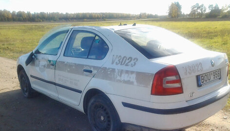 Policijos &bdquo;&Scaron;koda Octavia&ldquo;