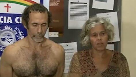 Brazilijoje suimti kanibalai Jorge'as Beltrao Negromonte ir Elizabeth Pires da Silveira 