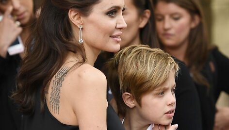 Angelina Jolie su dukra Shiloh