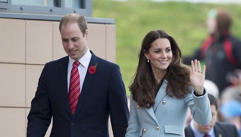 Catherine Middleton ir princas Williamas