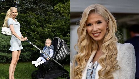 Inga Stumbrienė su sūnumi Viljamu