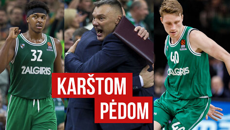 Eurolygos rungtynių apžvalga &bdquo;Kar&scaron;tom pėdom&ldquo; 