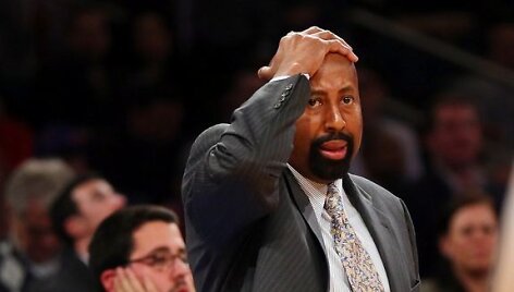 Niujorko &bdquo;Knicks&ldquo; treneris Mike'as Woodsonas