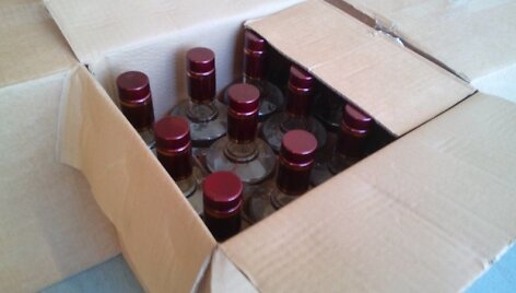 Sulaikytas padirbtas alkoholis