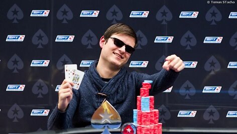 EPT &scaron;alutinio turnyro laimėtojas Laurynas Levinskas