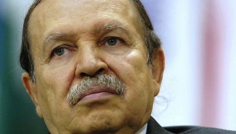 Buvęs Alžyro prezidentas Abdelazizas Bouteflika