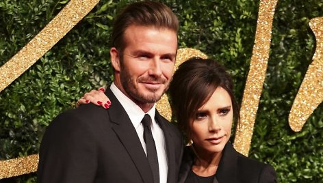 Davidas Beckhamas ir Victoria Beckham