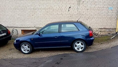 Domeikavoje pavogta &bdquo;Audi A3&ldquo;