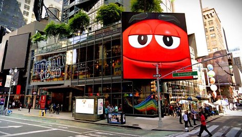 M&M’s parduotuvė „Times Square“