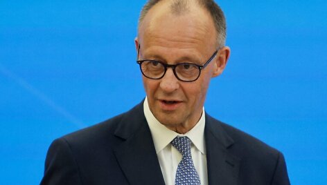 Friedrichas Merzas / WOJTEK RADWANSKI / AFP