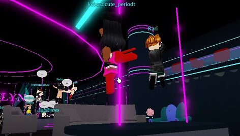 Virtualus naktinis klubas &bdquo;Roblox&ldquo; žaidime