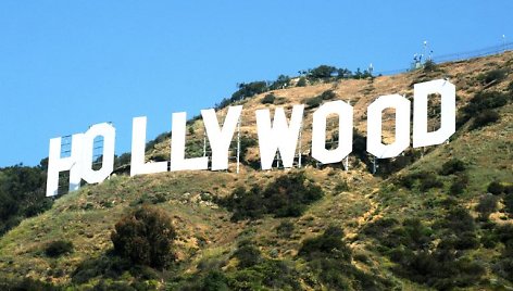 Užrašas „Hollywood“ Los Andžele