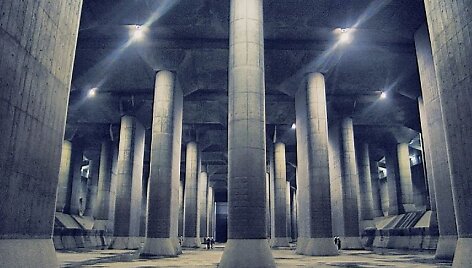 Metropolinės zonos požeminis i&scaron;leidimo kanalas