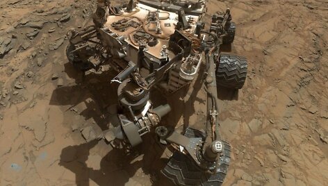 &bdquo;Curiosity&ldquo; nufotografavo Marso kopas