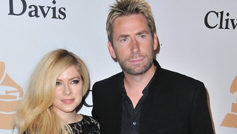 Avril Lavigne ir Chadas Kroegeris