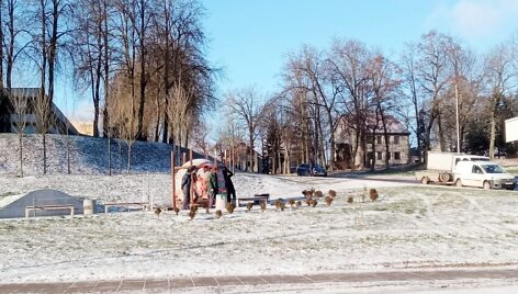 Paminklo vieta Kėdainiuose