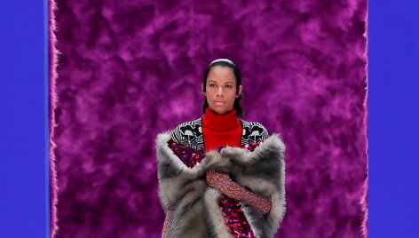 &bdquo;Prada&ldquo; 2021&ndash;2022 m. rudens ir žiemos kolekcijos modelis