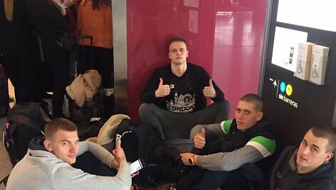 Danas Rap&scaron;ys, Andrius &Scaron;idlauskas, Deividas Margevičius ir Gytis Stankevičius
