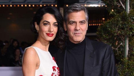 George'as ir Amal Clooney