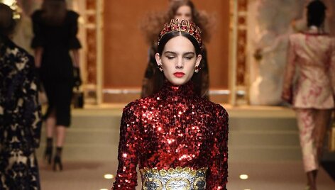 &bdquo;Dolce & Gabbana&ldquo; kolekcijos modelis