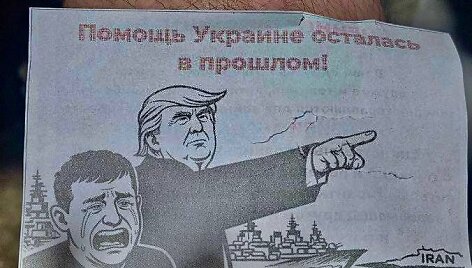 Rusijos propagandinė skrajutė