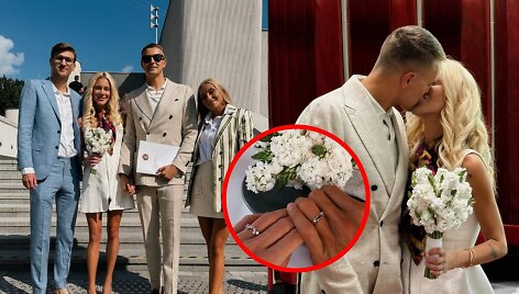 Eglės Malinauskaitės ir Simo Juodvir&scaron;io vestuvės
