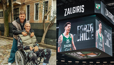 Achille Polonara ir jo palaikymas &bdquo;Žalgirio&ldquo; arenoje