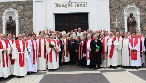 Sinode dalyvavo gausus būrys dvasininkų i&scaron; Lietuvos ir užsienio &scaron;alių